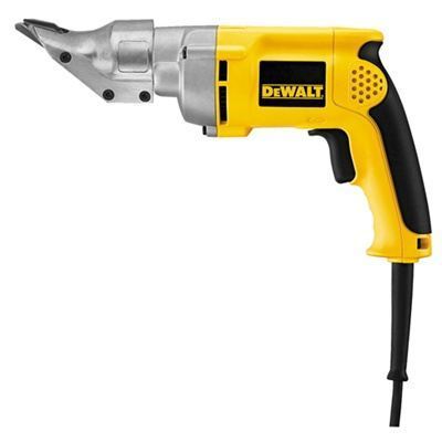 Dewalt Head Swivel Head Shear #DW890 Side View of durable yellow 18 guage swivel head shear that is on sale